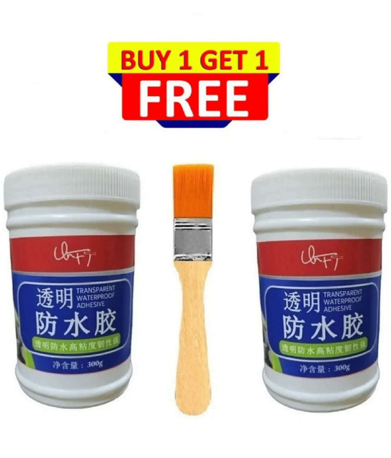 Anti Leakage Glue Waterproof Adhesive Roof Water Leakages Stops Glue for Wall, Transparent Crack Seal Leakage Protection Outdoor Bathroom Wall Tile Window Roof