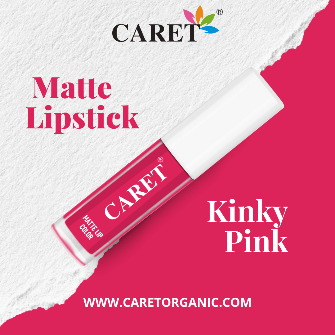     			Caret Organic Pink Matte Lipstick 2 ML