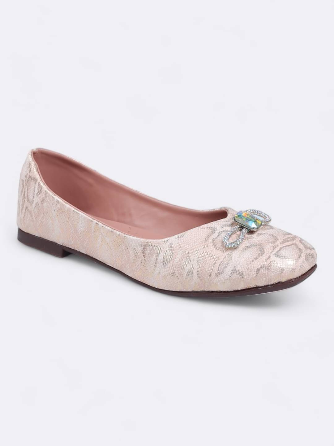 PLANET WALK Gold Women's Casual Ballerinas     			PLANET WALK Gold Women's Casual Ballerinas