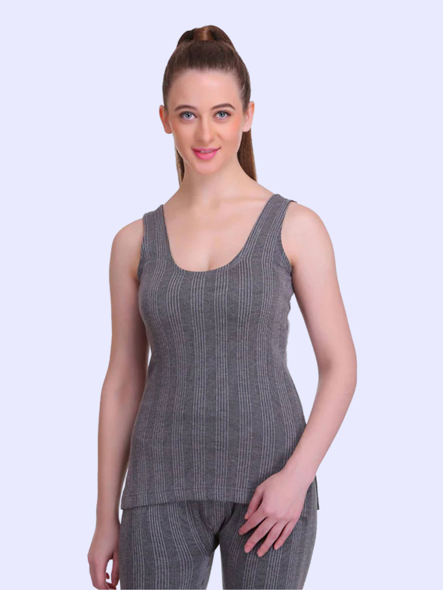     			Paryag Woollen Thermal Tops - Blue Pack of 1