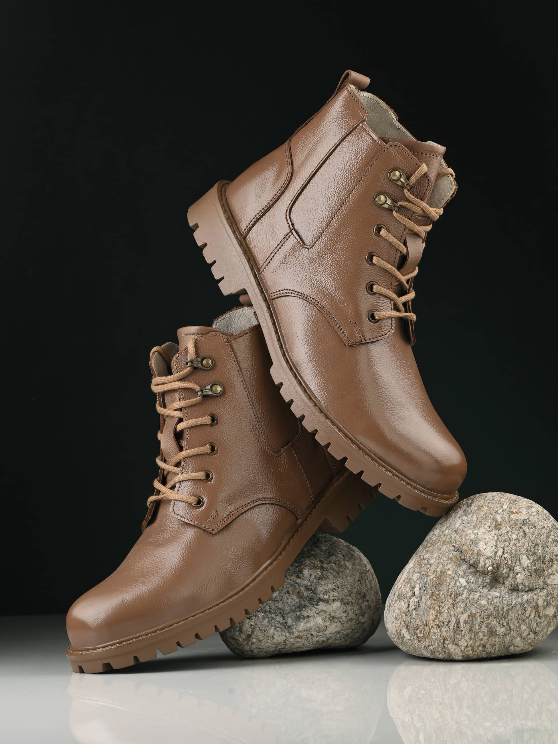     			Rising Wolf Brown Men's Casual Boots