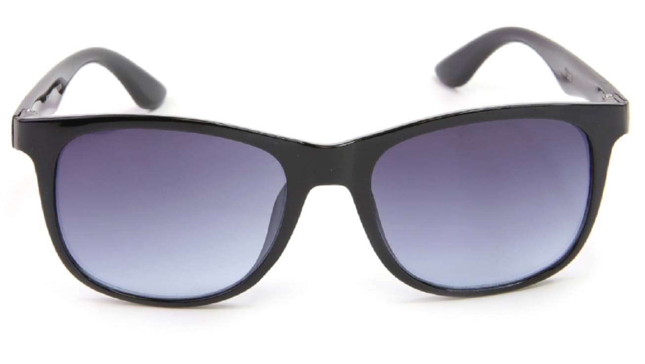     			Sunnies Black Rectangular Sunglasses ( Pack of 1 )