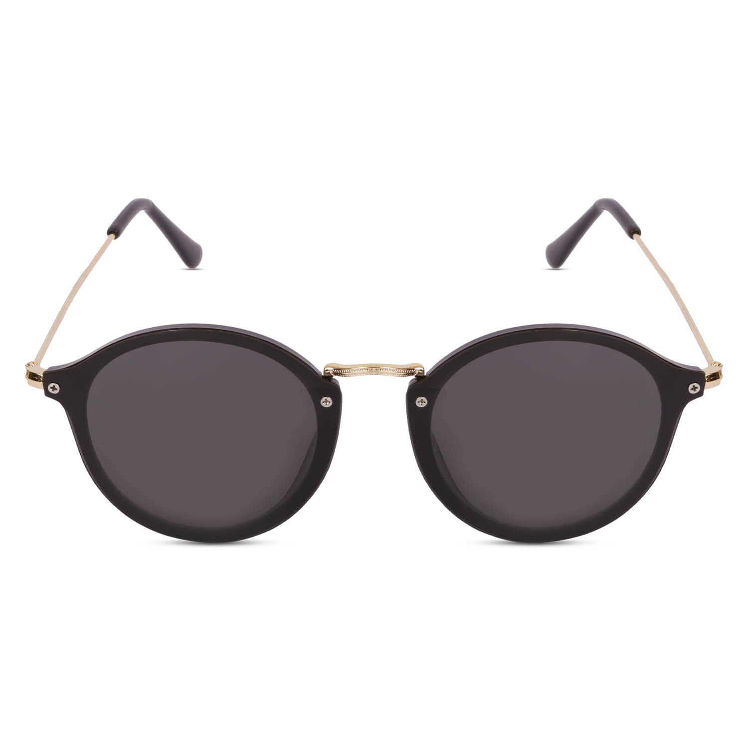     			Sunnies Black Round Sunglasses ( Pack of 1 )
