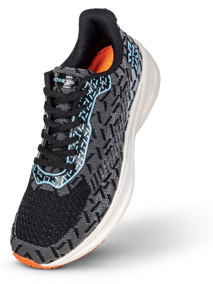 Vector X ZEBRA Black Men's Sports Running Shoes Vector X ZEBRA Black Men's Sports Running Shoes