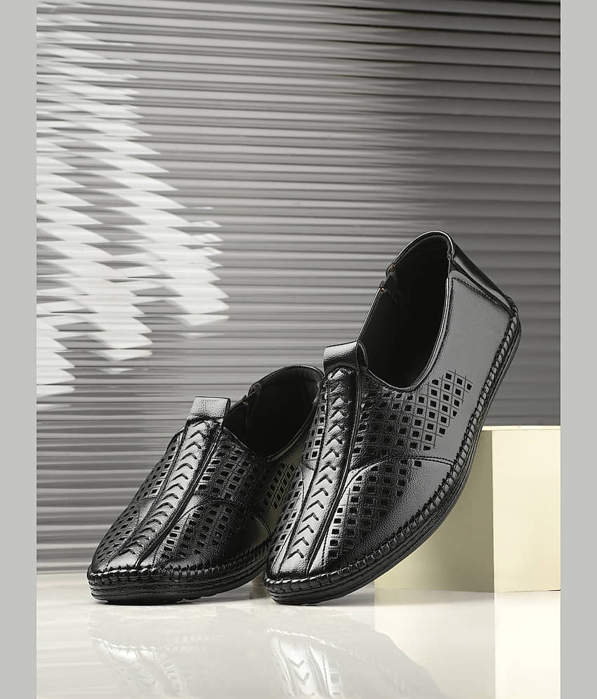 server Black Men's Espadrille - Formal Shoes | Buy online on ZillyBuy