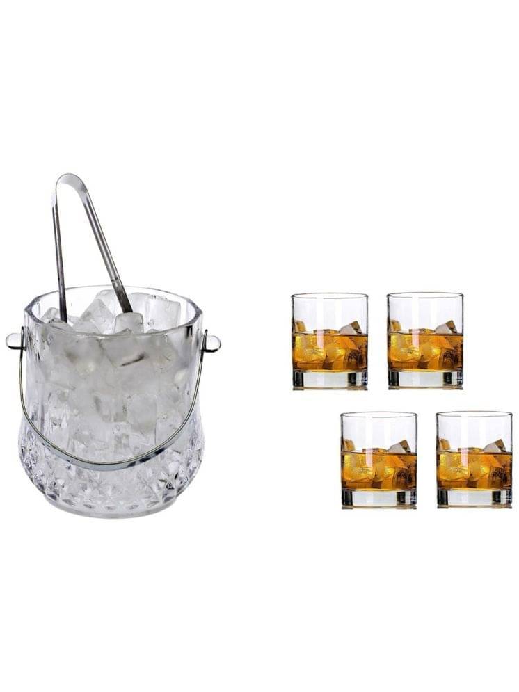     			AFAST Glass Single Walled Ice Bucket