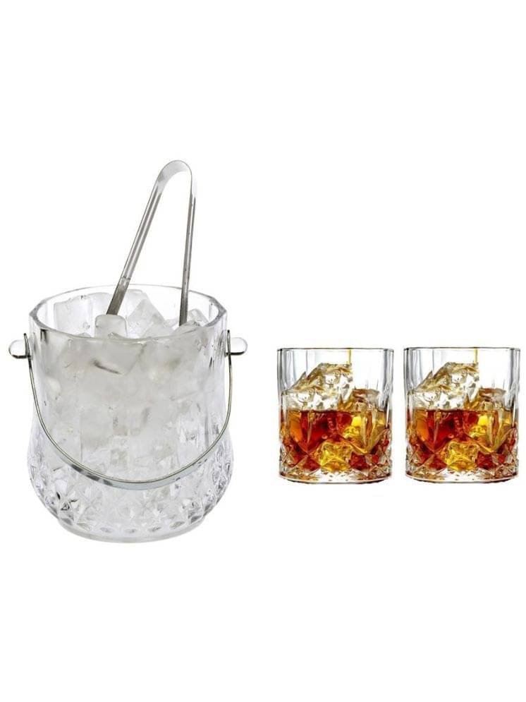     			AFAST Glass Single Walled Ice Bucket
