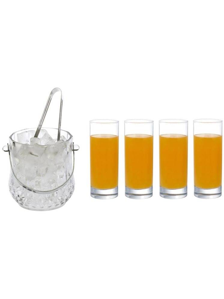     			AFAST Glass Single Walled Ice Bucket