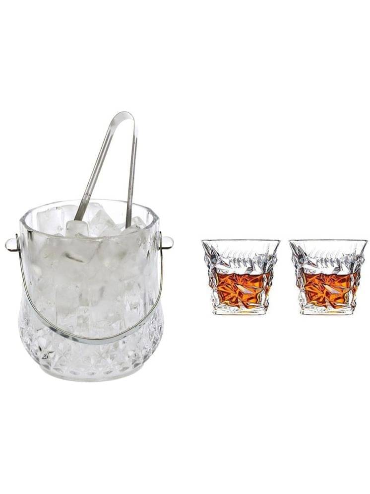     			AFAST Glass Single Walled Ice Bucket
