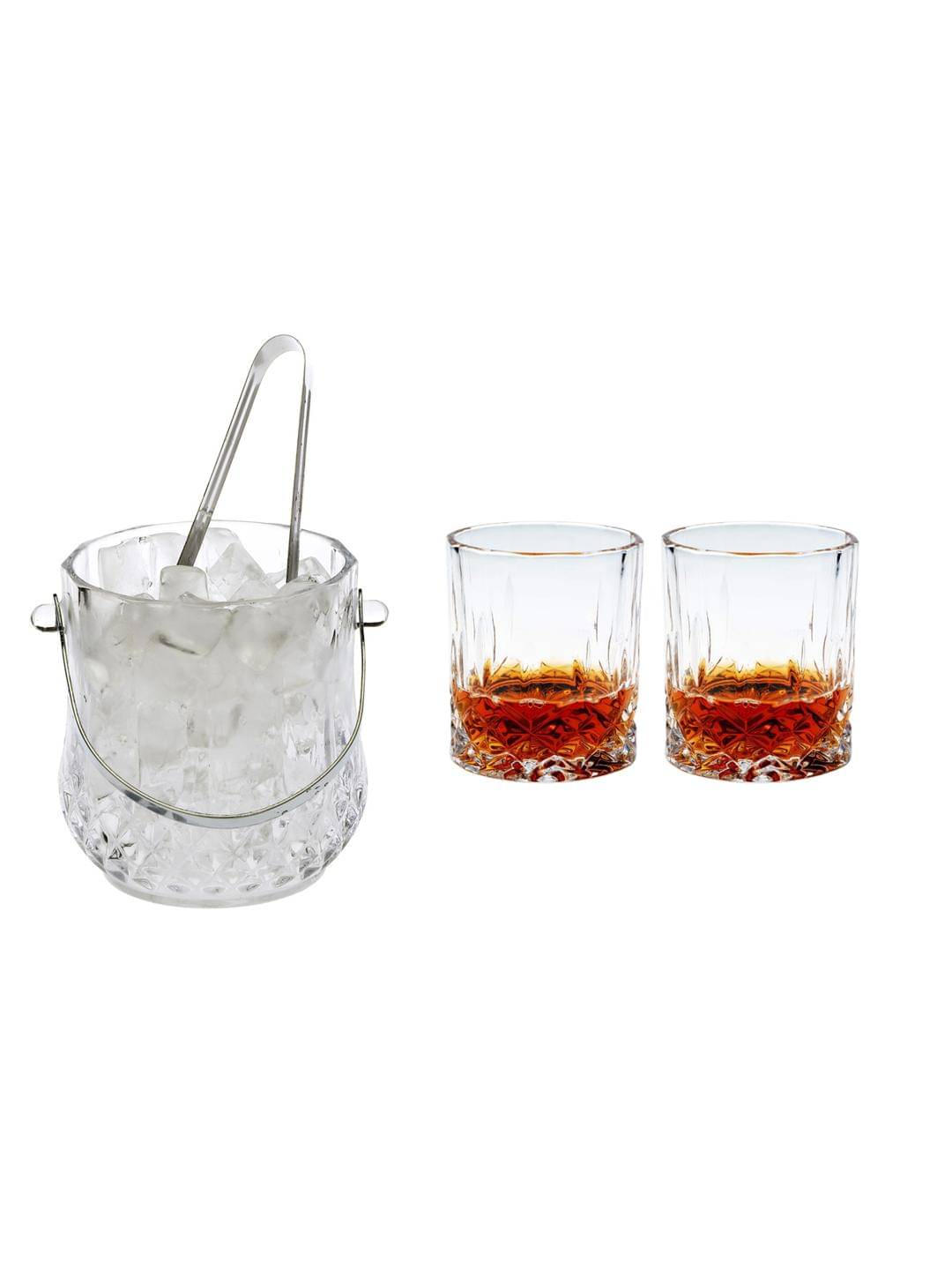     			AFAST Glass Single Walled Ice Bucket