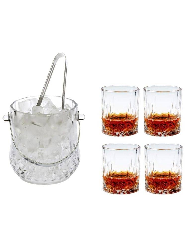     			AFAST Glass Single Walled Ice Bucket