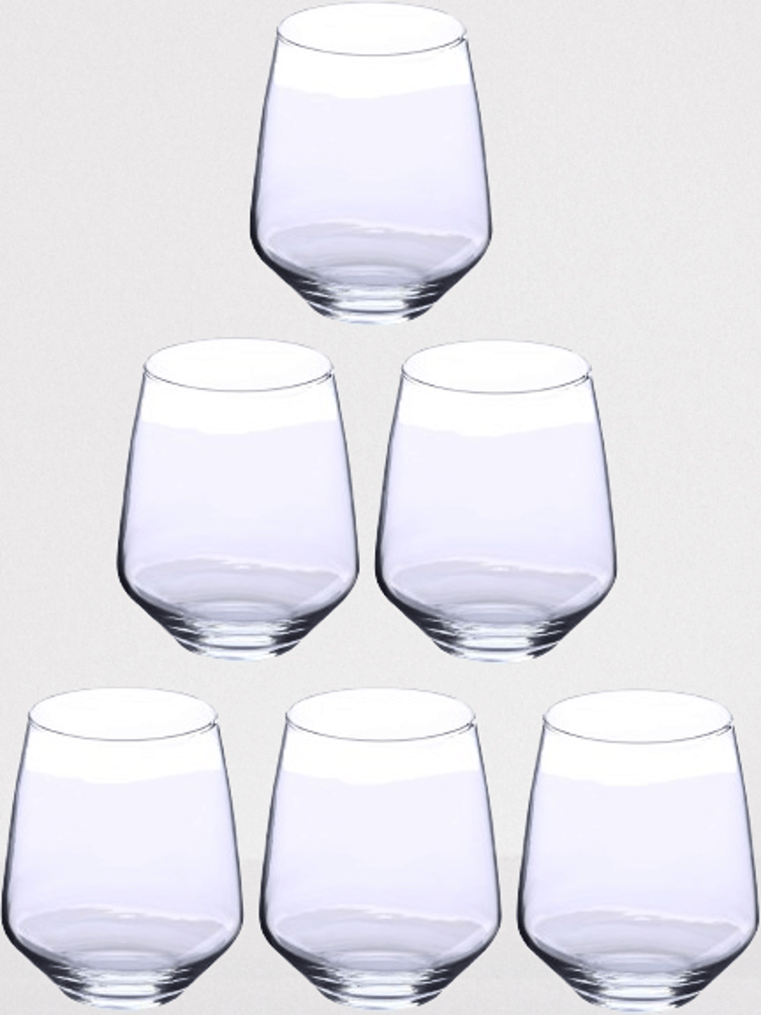 AFAST Party Glass/Beer Mug Glass Plain Whiskey Glasses 350 ml ( Pack of 6 ) Transparent AFAST Party Glass/Beer Mug Glass Plain Whiskey Glasses 350 ml ( Pack of 6 ) Transparent