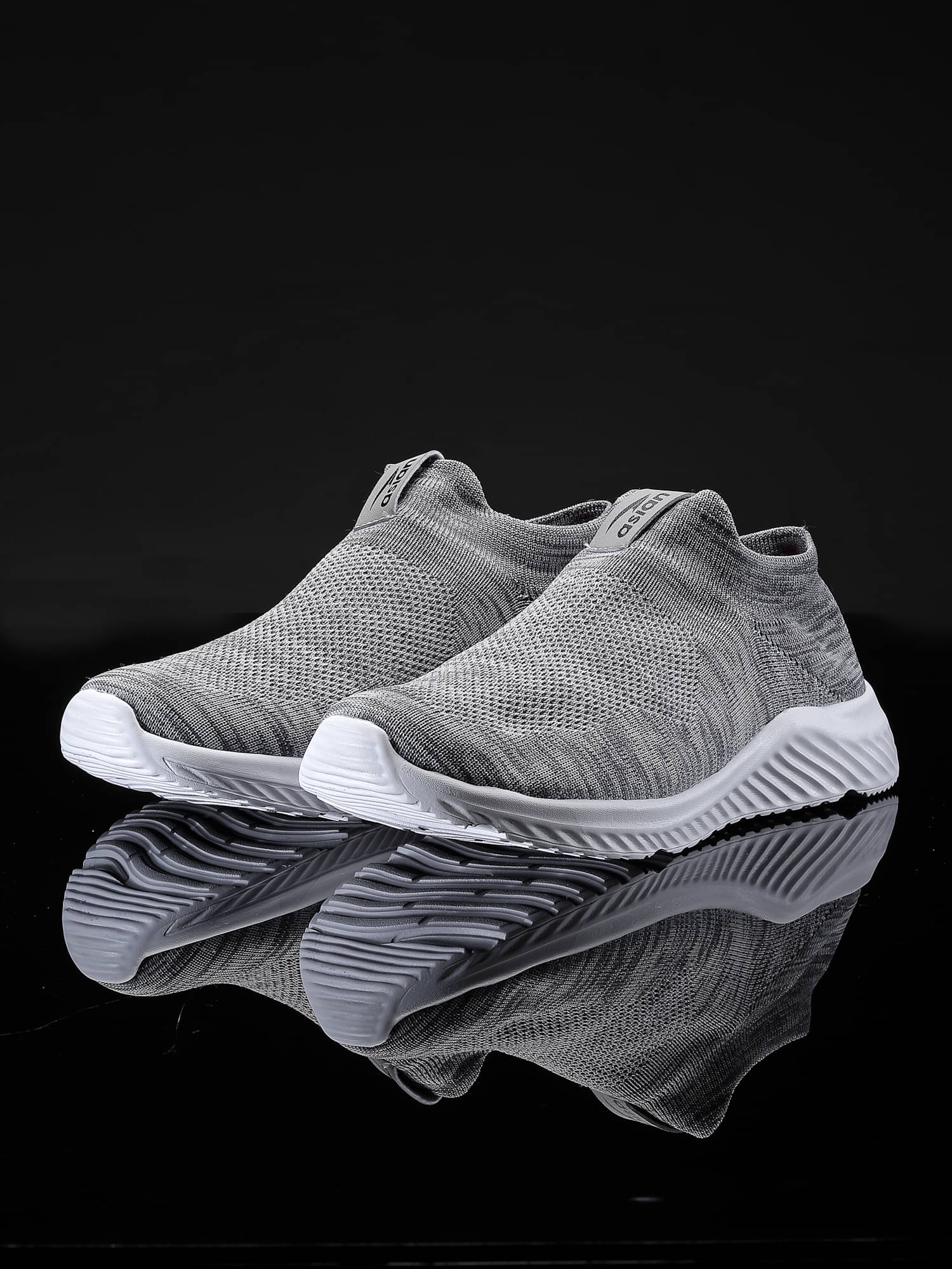 ASIAN MOONWALK-01 Light Grey Men's Sports Running Shoes ASIAN MOONWALK-01 Light Grey Men's Sports Running Shoes