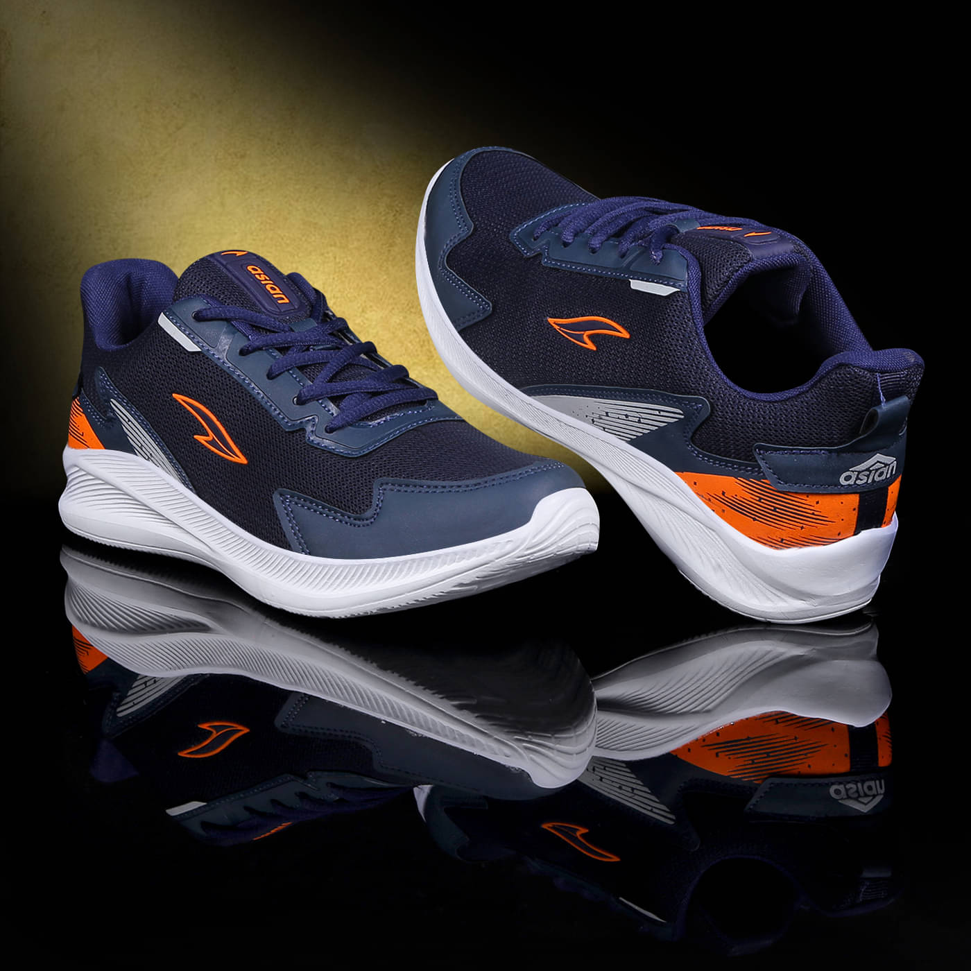     			ASIAN Newton-01 Blue Men's Sports Running Shoes