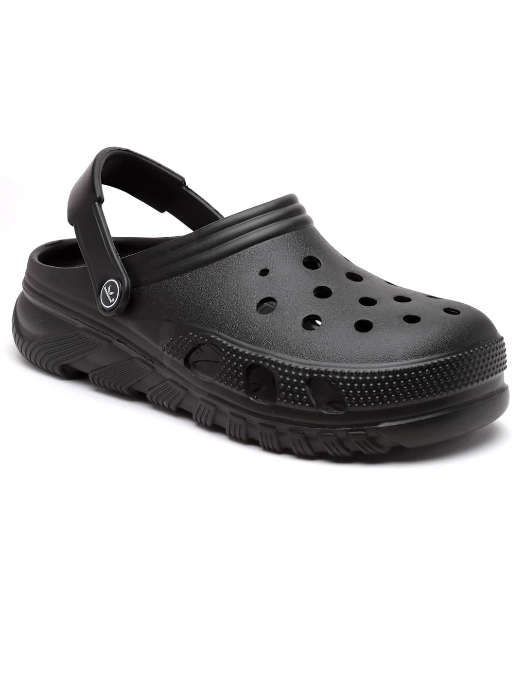     			Bersache - Black Men's Clogs
