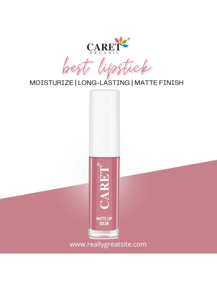     			Caret Organic Peach Matte Lipstick 2 ML