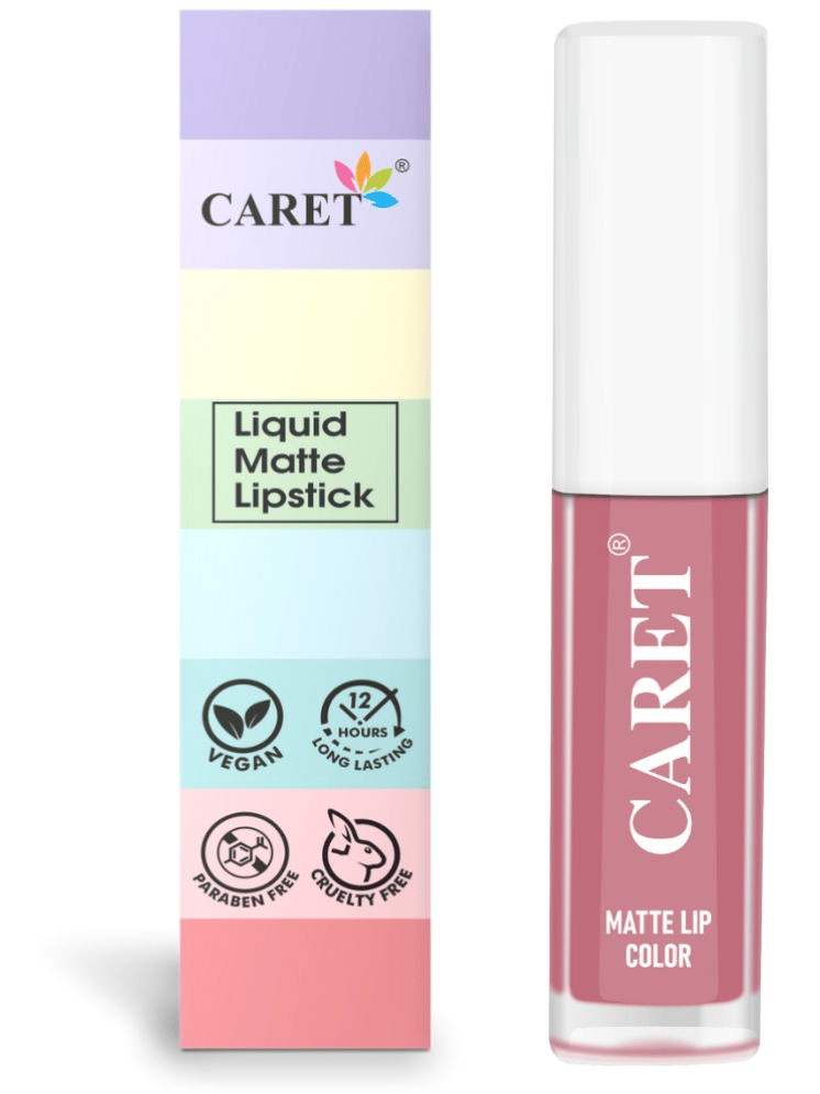     			Caret Organic Peach Matte Lipstick 2 ML