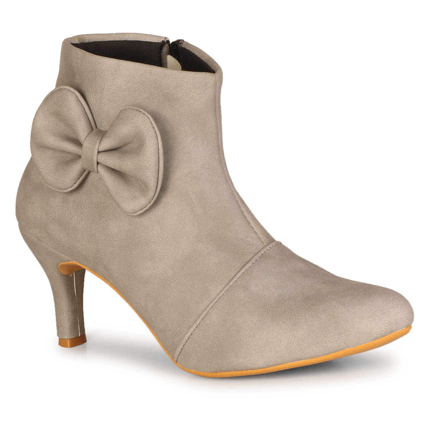     			Commander Shoes Gray Women's Ankle Length Boots