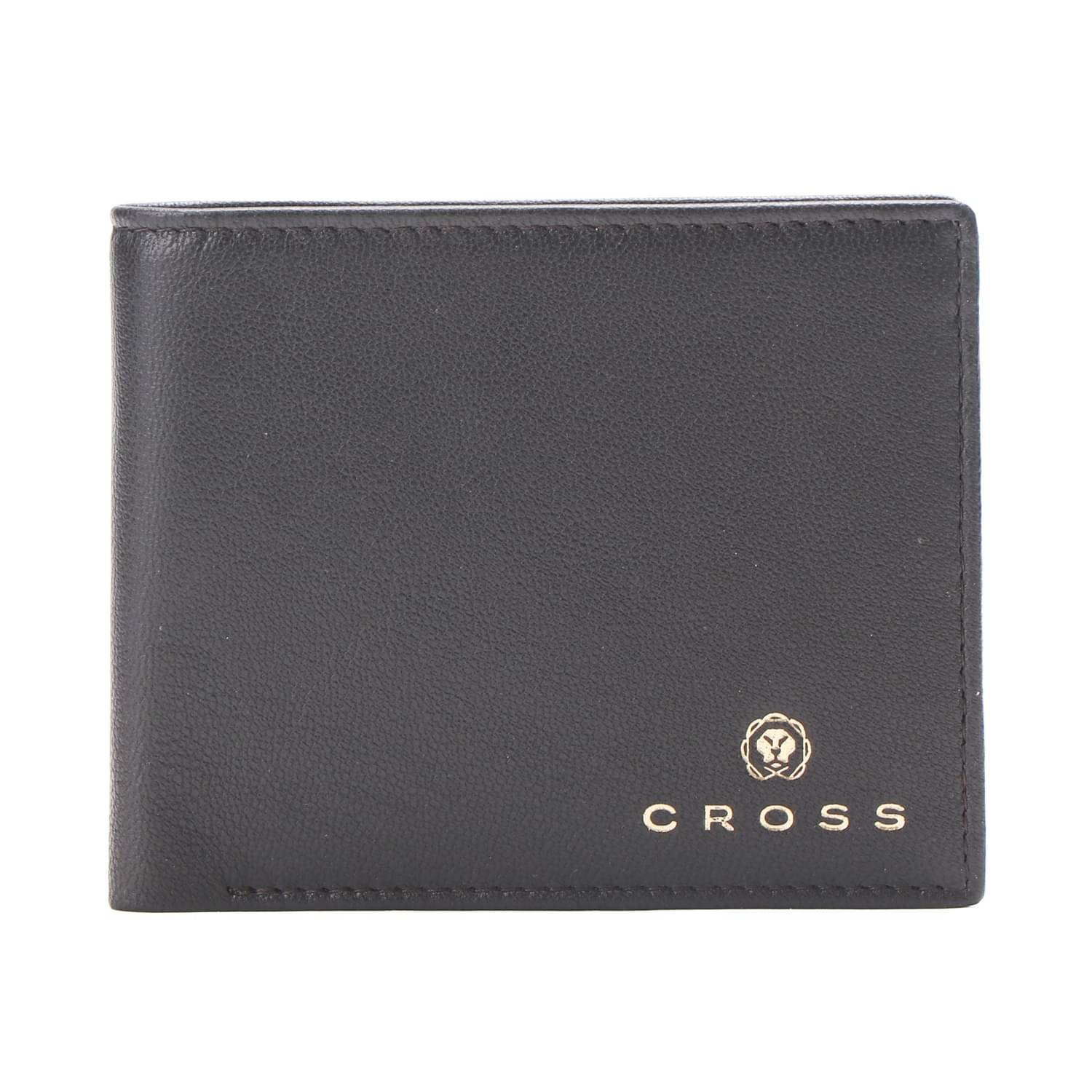     			Cross Brown Leather Men's Two Fold Wallet ( Pack of 1 )