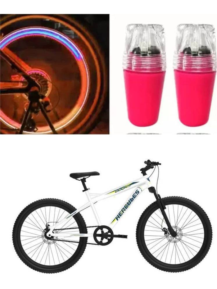 Cycle Fancy Tyre Light,Tyre Valve Cap (Multicolor, Pack Of 2) For DOOM 3T HT DX2 Cycle Fancy Tyre Light,Tyre Valve Cap (Multicolor, Pack Of 2) For DOOM 3T HT DX2