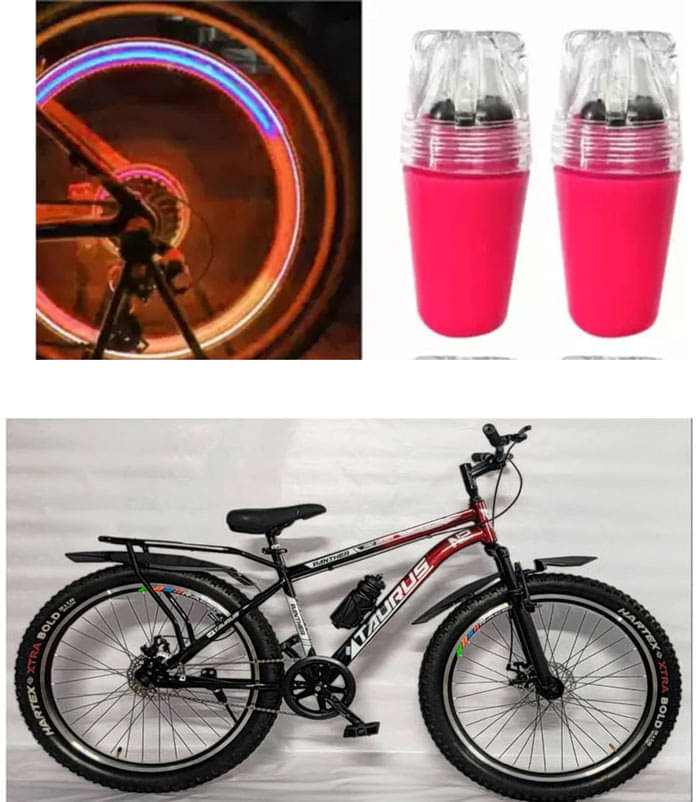 Cycle Fancy Tyre Light,Tyre Valve Cap (Multicolor, Pack Of 2) For Panther IBC 26T Cycle Fancy Tyre Light,Tyre Valve Cap (Multicolor, Pack Of 2) For Panther IBC 26T