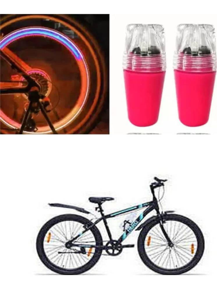     			Cycle Fancy Tyre Light,Tyre Valve Cap (Multicolor, Pack Of 2) For COLT SPORTS 26T