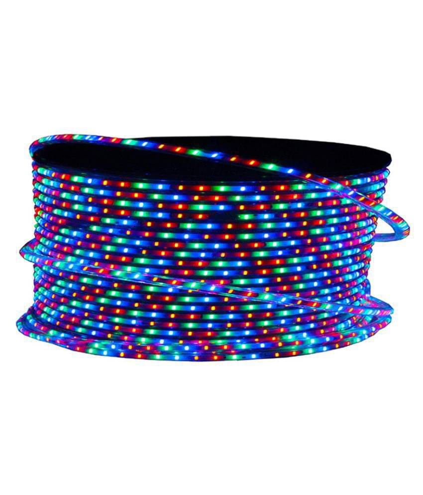     			EKRAJ Multicolor 10 Mtr LED Rope Light ( Pack of 1 )