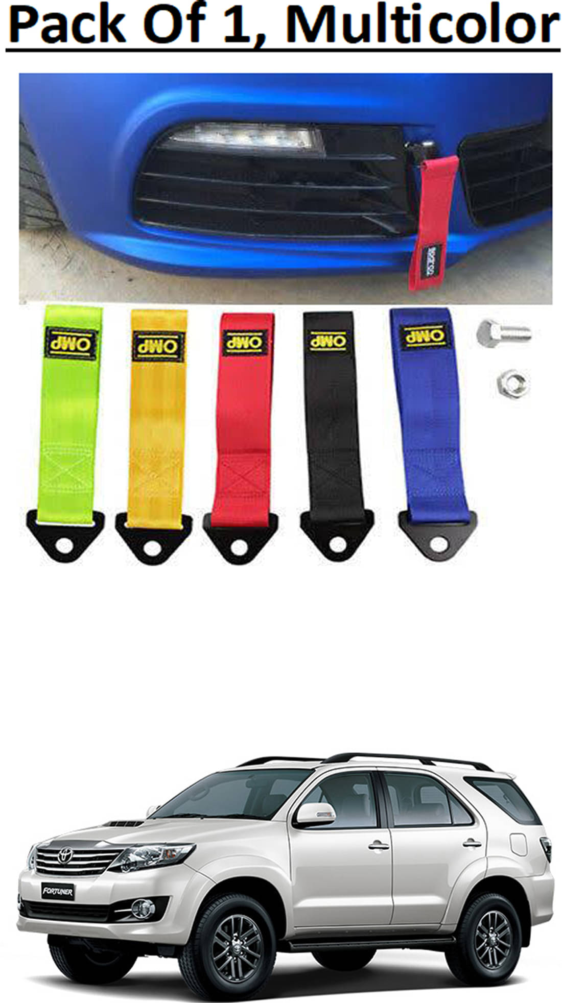 Etradezone Strap Towing Cable 5 Assorted Etradezone Strap Towing Cable 5 Assorted