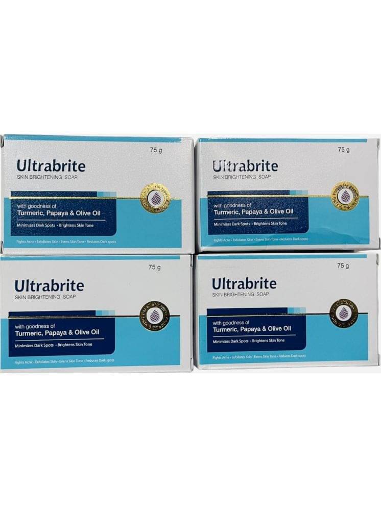     			Ultrabrite Skin Brightening Face Soap 75g (Pack of 4)