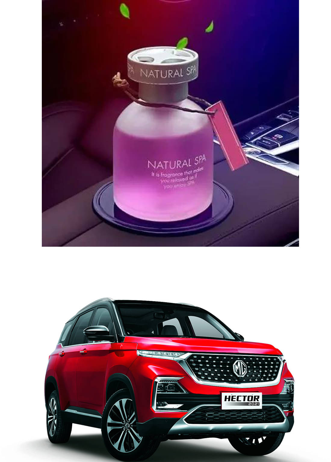     			Genric Car Air Purifier Air Freshner Hector Assorted