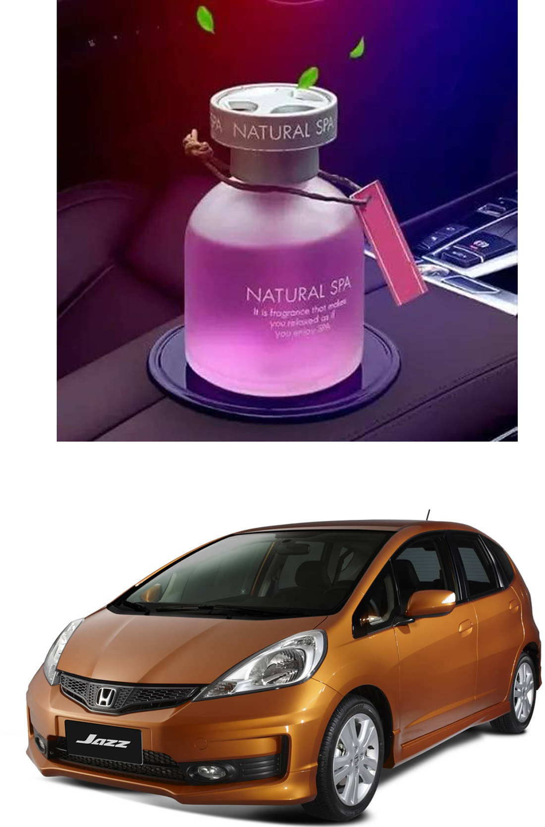     			Genric Car Air Purifier Air Freshner Jazz Assorted