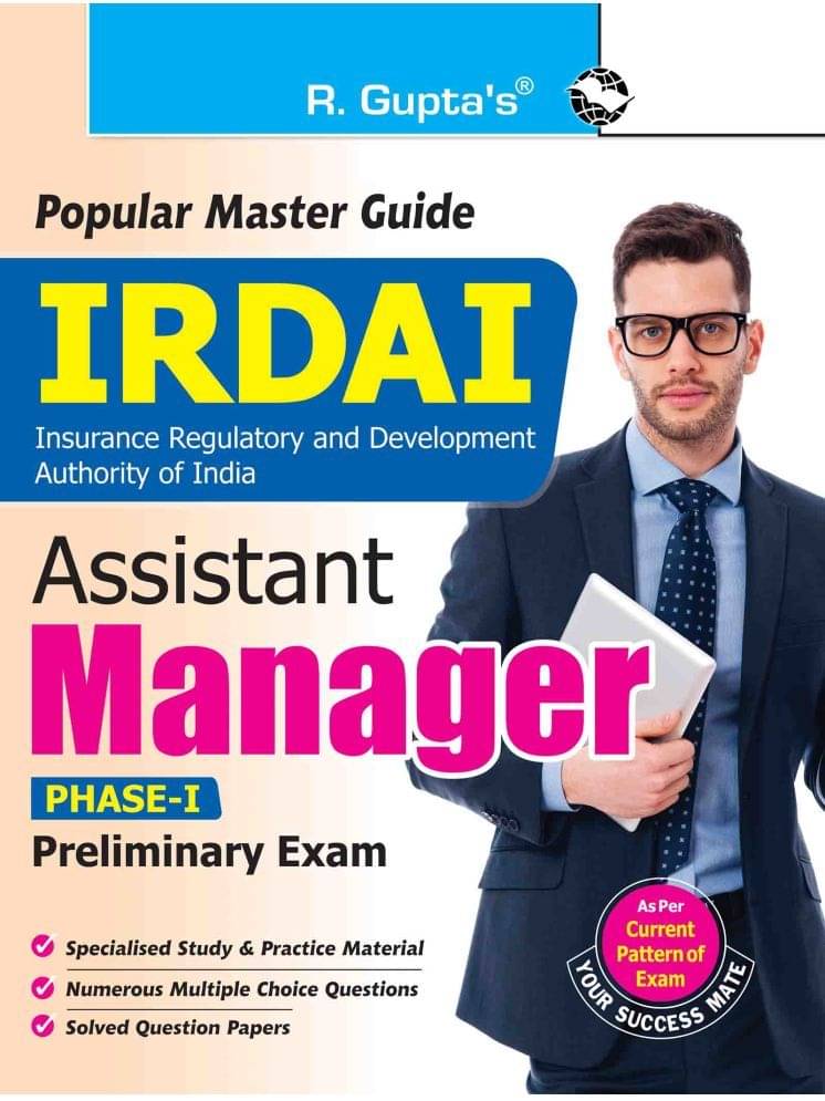     			IRDAI: Assistant Manager (Phase-I: Preliminary Exam) Guide
