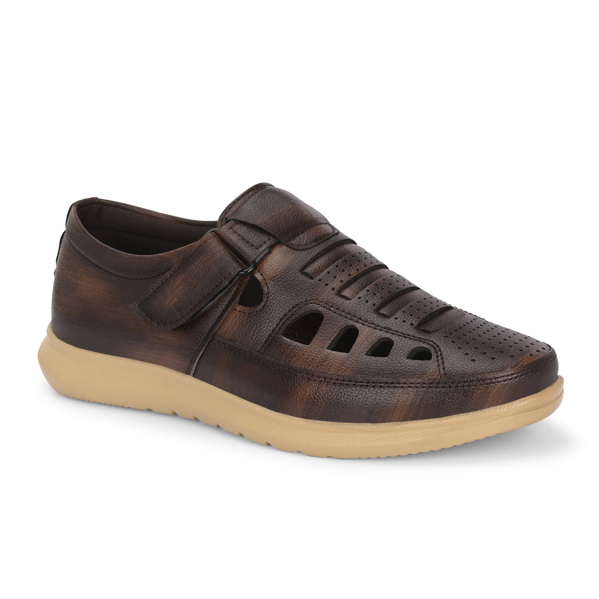 Leeport - Black Men's Sandals