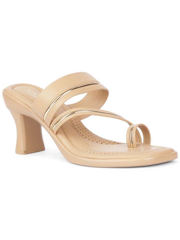 Liberty Beige Women's Slip On Heels Liberty Beige Women's Slip On Heels