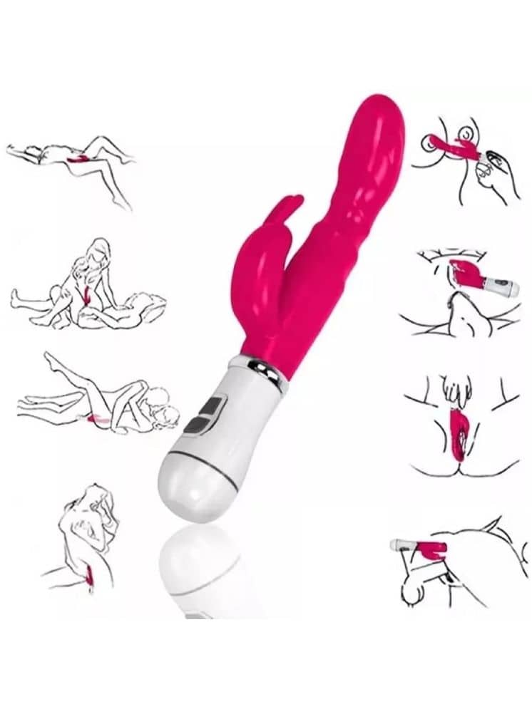 Naughty Toy Present Pretty Love G Spot Pen!s Shape Vibrating Mini Rabbit Vibrator By Kamahouse (low price sex toy)