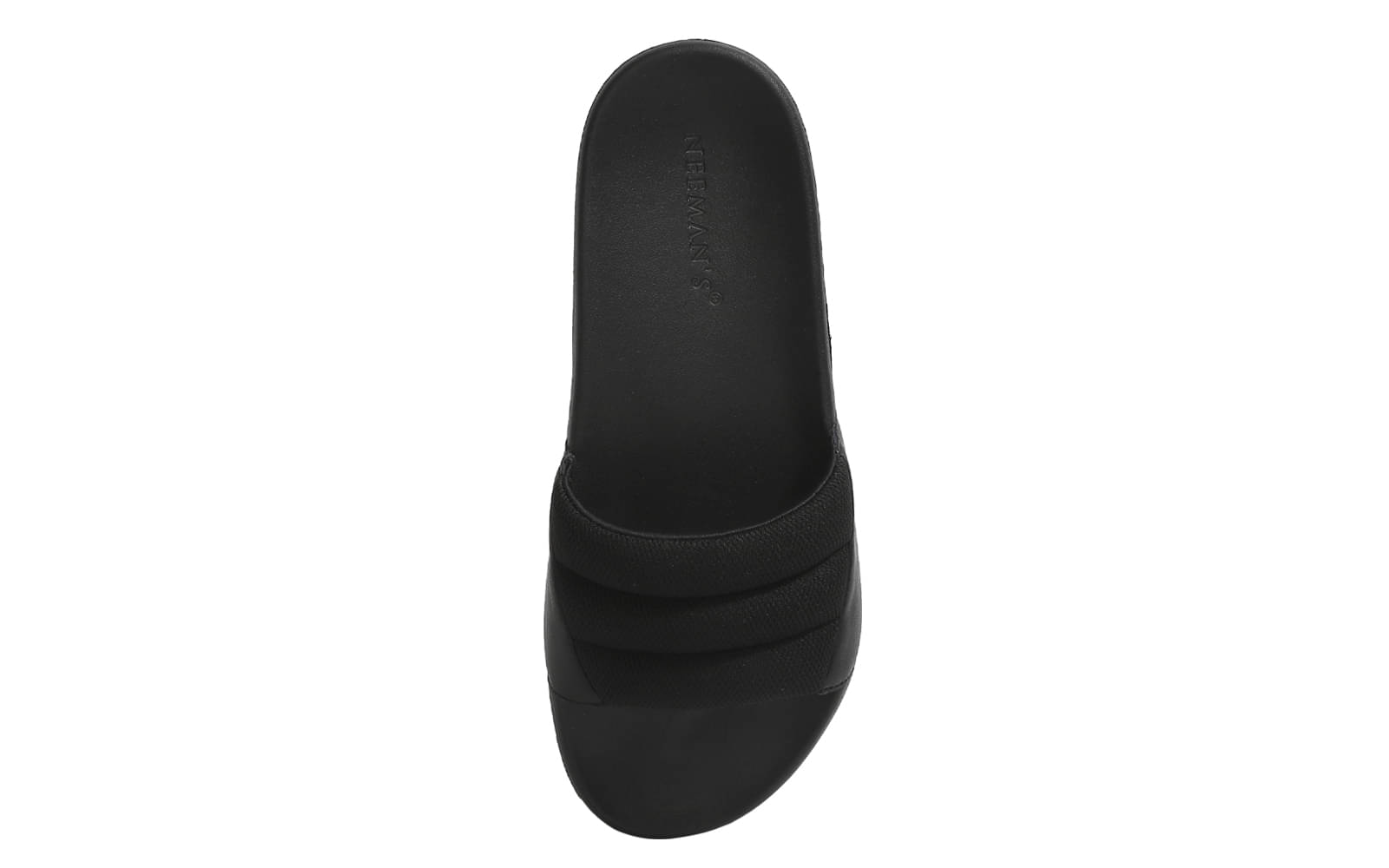     			Neemans Black Men's Slide Flip Flop