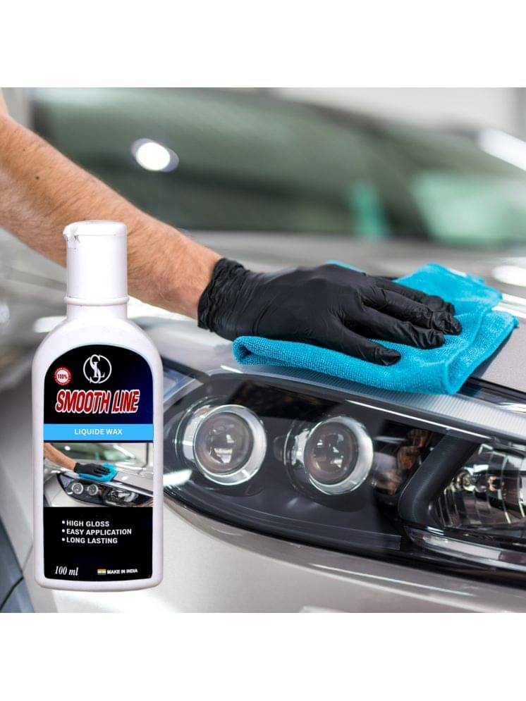 SMOOTH LINE LIQUID CAR WAX 100ML SMOOTH LINE LIQUID CAR WAX 100ML