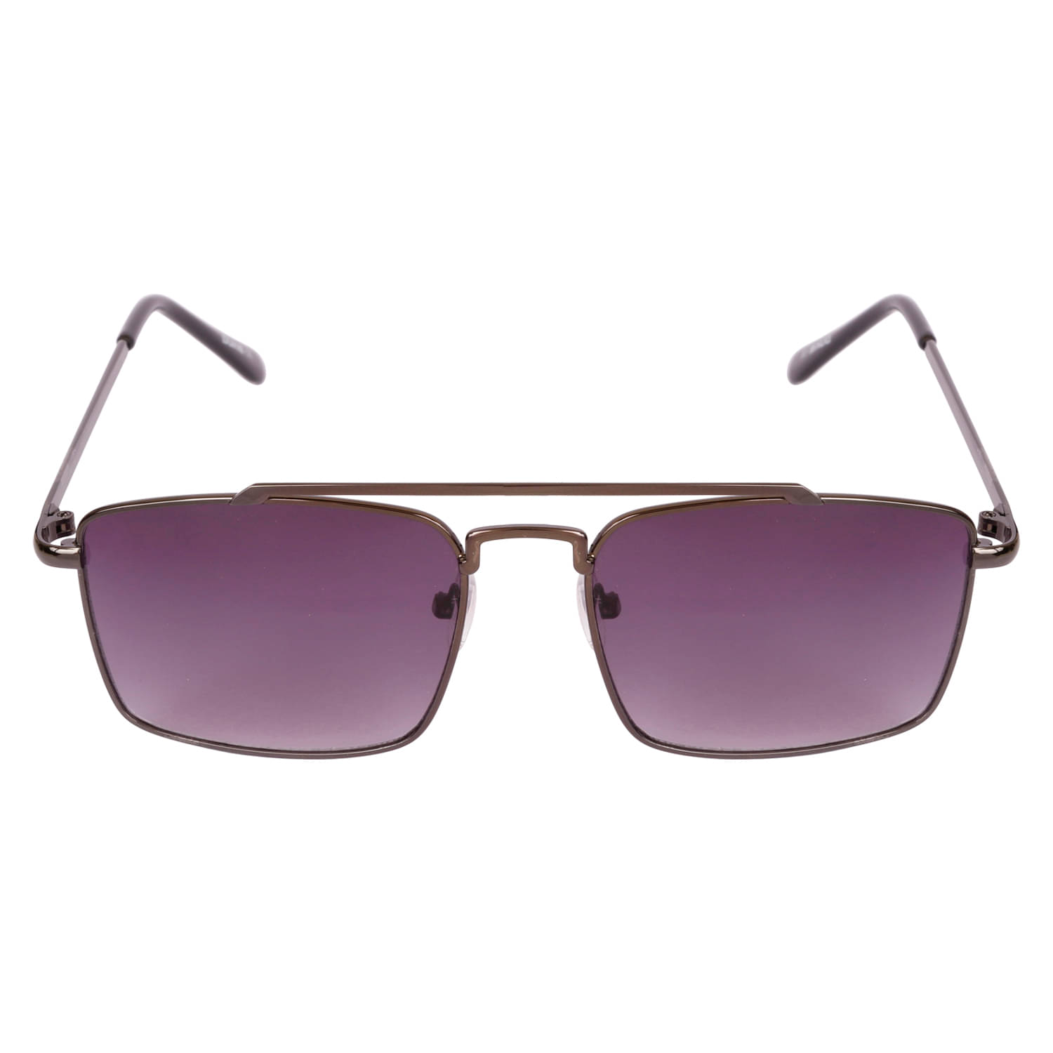     			Sunnies Black Rectangular Sunglasses ( Pack of 1 )