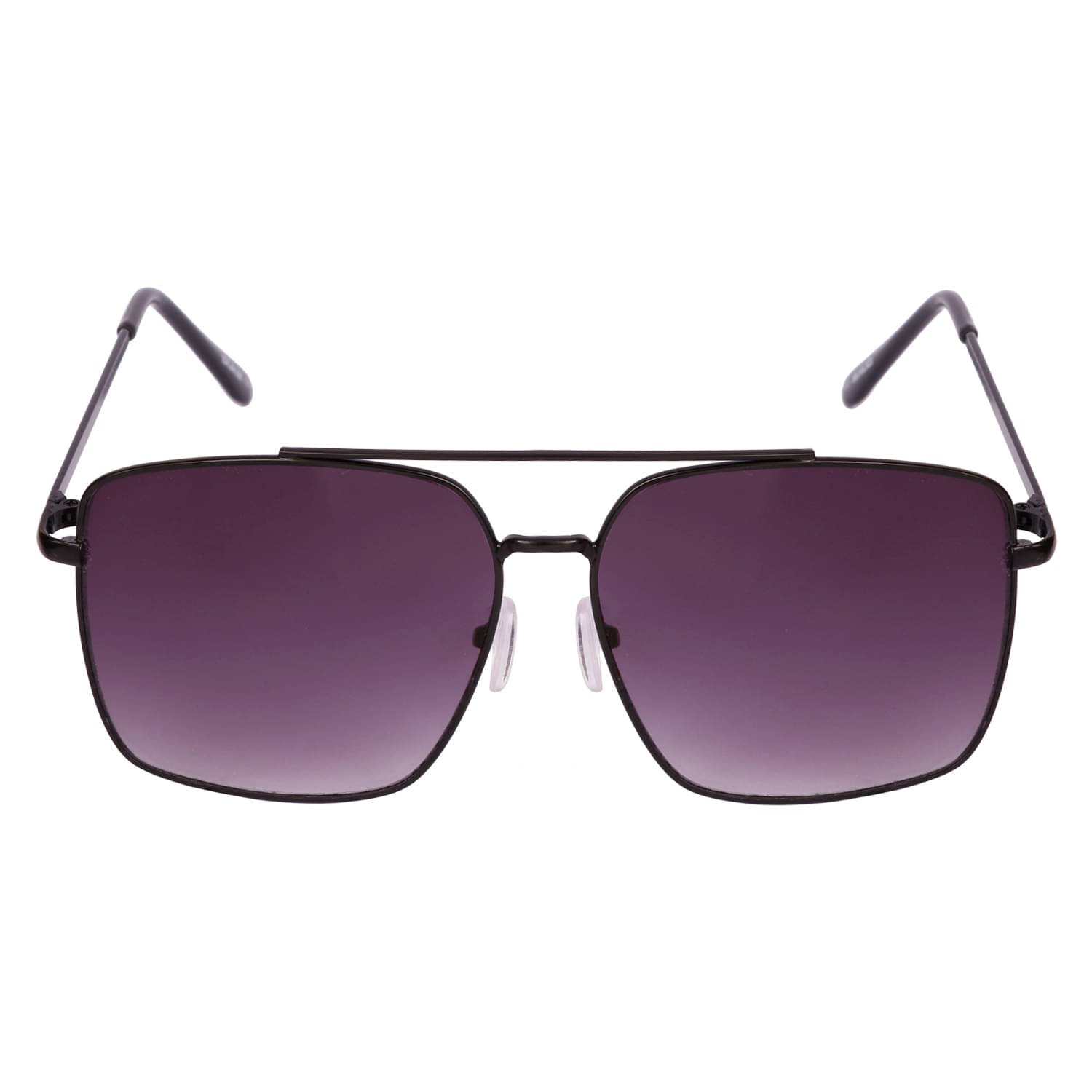     			Sunnies Black Square Sunglasses ( Pack of 1 )