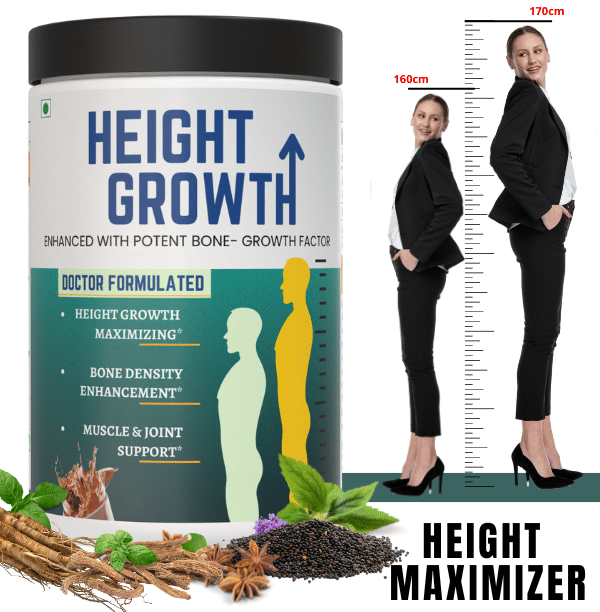 THE GROMMING GURU Height Growth Powder - Height Gainer 500 gm Powder THE GROMMING GURU Height Growth Powder - Height Gainer 500 gm Powder