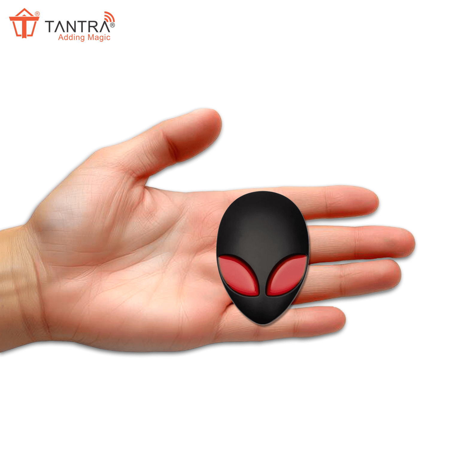 Tantra 3D Logo In Car Sticker Black Tantra 3D Logo In Car Sticker Black