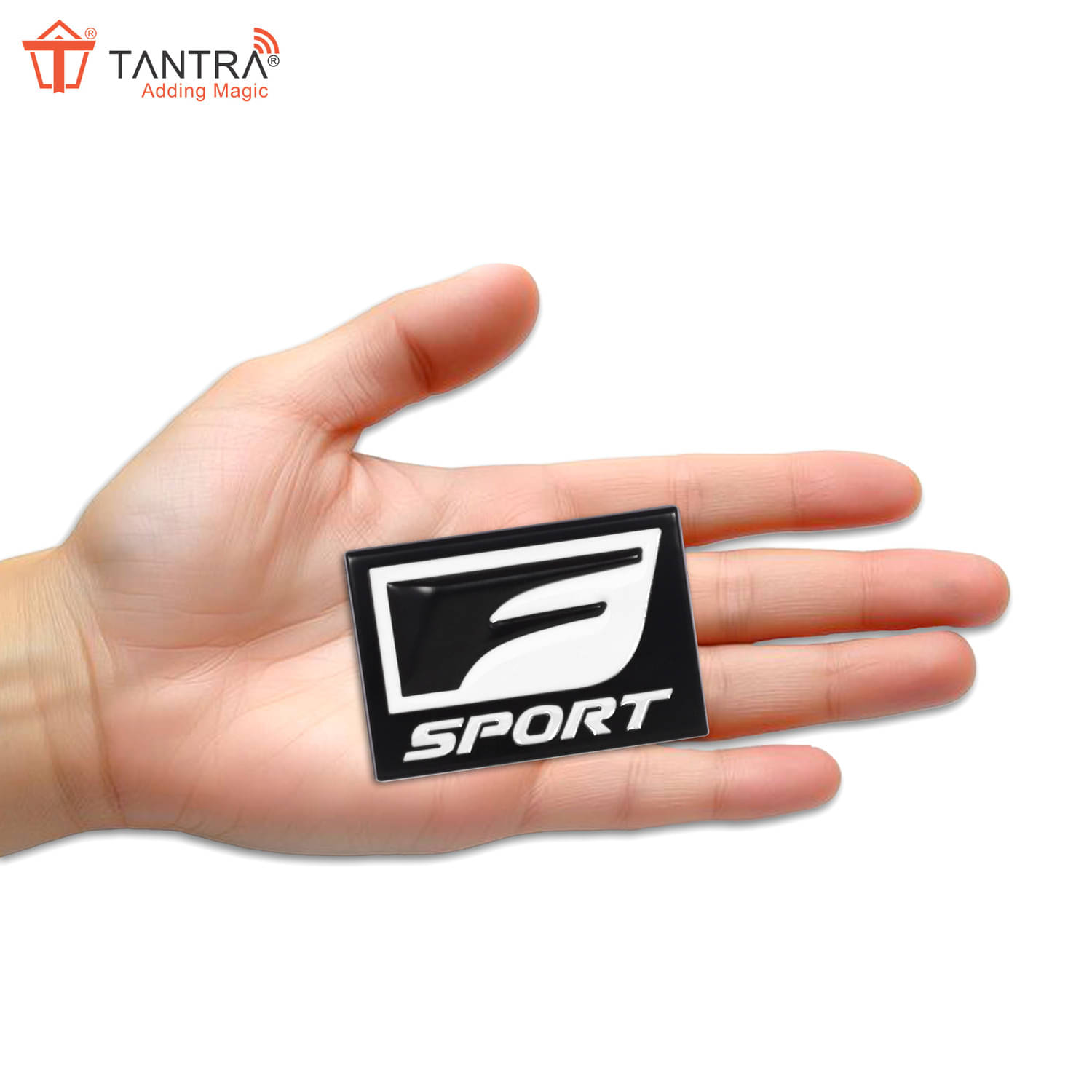     			Tantra 3D Logo In Car Sticker