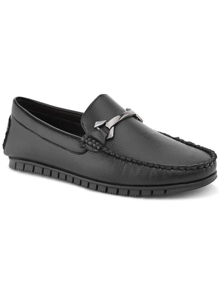 Wainers Black Men's Slip on - Formal Shoes | Buy online on ZillyBuy