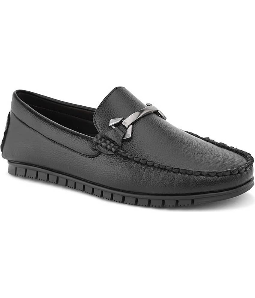 Wainers Black Men's Slip on - Formal Shoes | Buy online on ZillyBuy