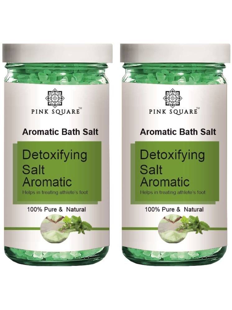 pink square Bath Salt Crystal Aromatic Bath Salt 200 g Pack of 2 pink square Bath Salt Crystal Aromatic Bath Salt 200 g Pack of 2