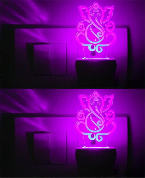 AFAST Multicolor Night Lamp ( Pack of 2 )