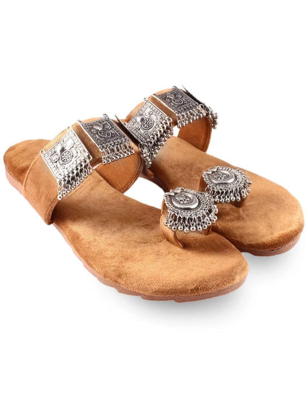 Anjaneya Creations Beige Women's Flats Anjaneya Creations Beige Women's Flats