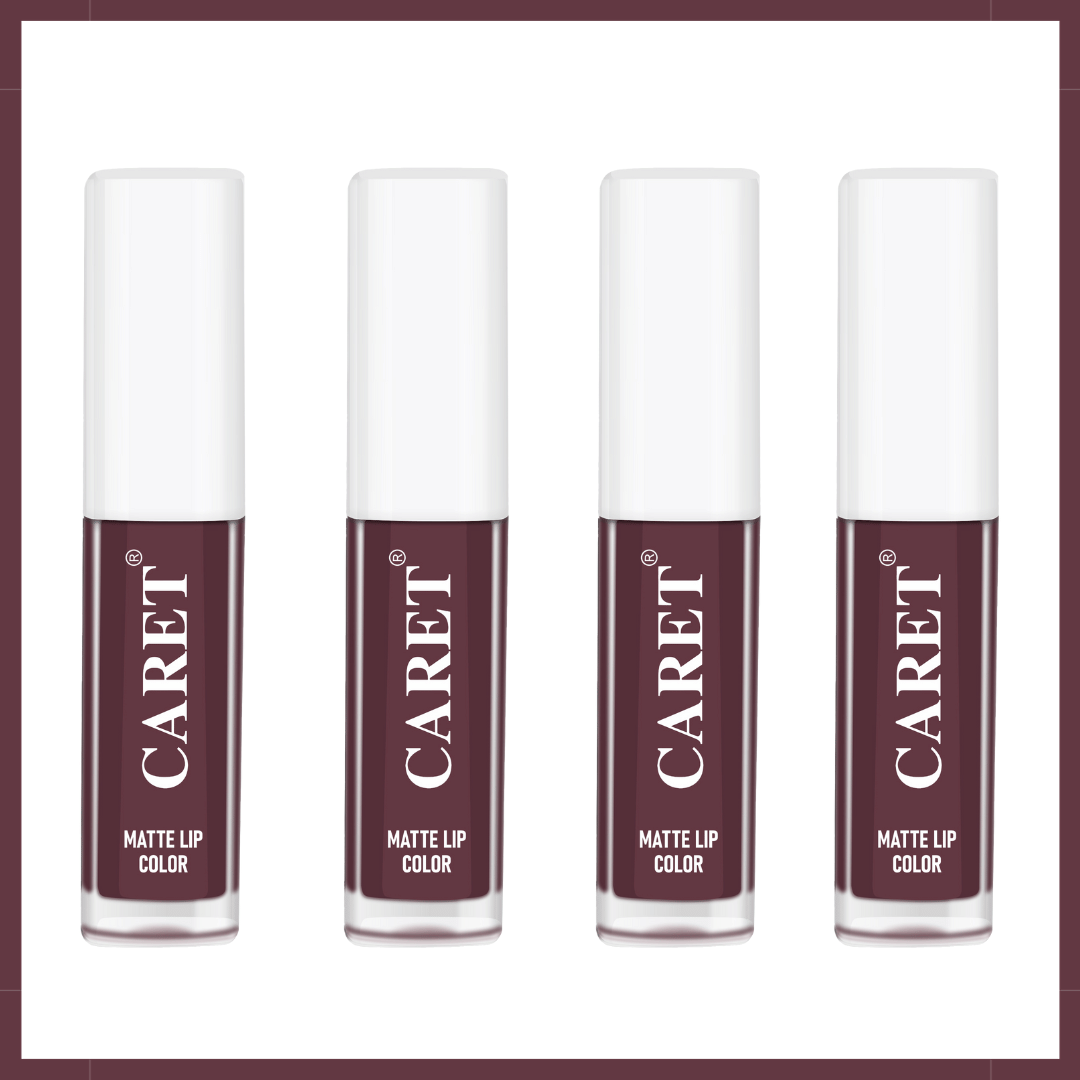    			Caret Organic Deep Maroon Matte Lipstick 8 ML