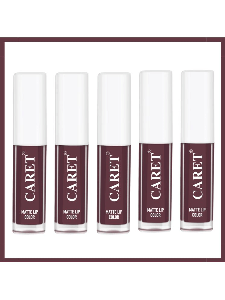     			Caret Organic Deep Maroon Matte Lipstick 10 ML