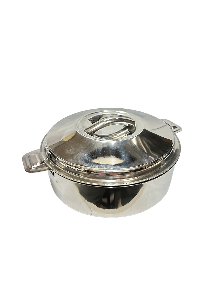 Dynore Casserole 3500 ml Silver Steel Serve Casserole ( Set of 1 , 3000 mL ) Dynore Casserole 3500 ml Silver Steel Serve Casserole ( Set of 1 , 3000 mL )